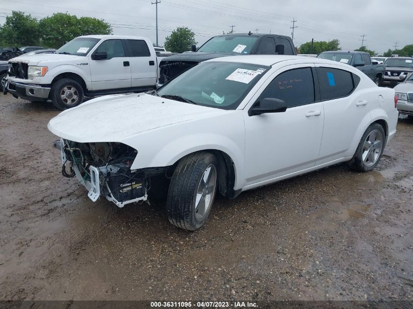 2014 DODGE AVENGER SE - 1C3CDZAG3EN217283