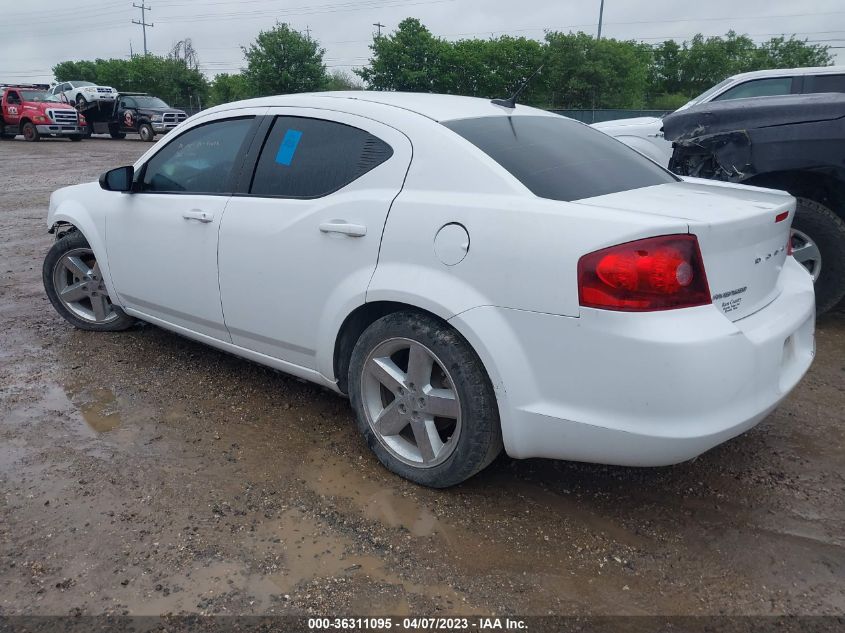 2014 DODGE AVENGER SE - 1C3CDZAG3EN217283
