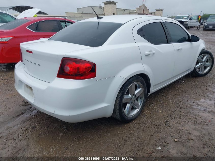 2014 DODGE AVENGER SE - 1C3CDZAG3EN217283
