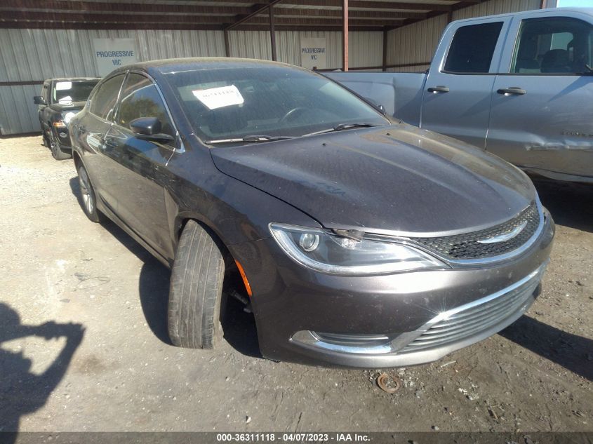 2016 CHRYSLER 200 LIMITED - 1C3CCCAB2GN101855