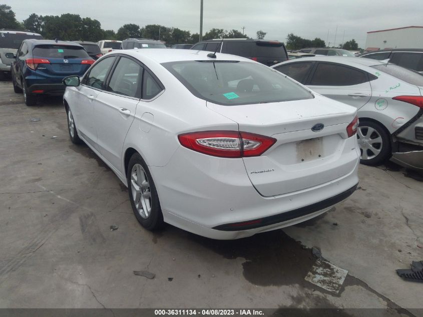 2016 FORD FUSION SE - 3FA6P0H75GR349341