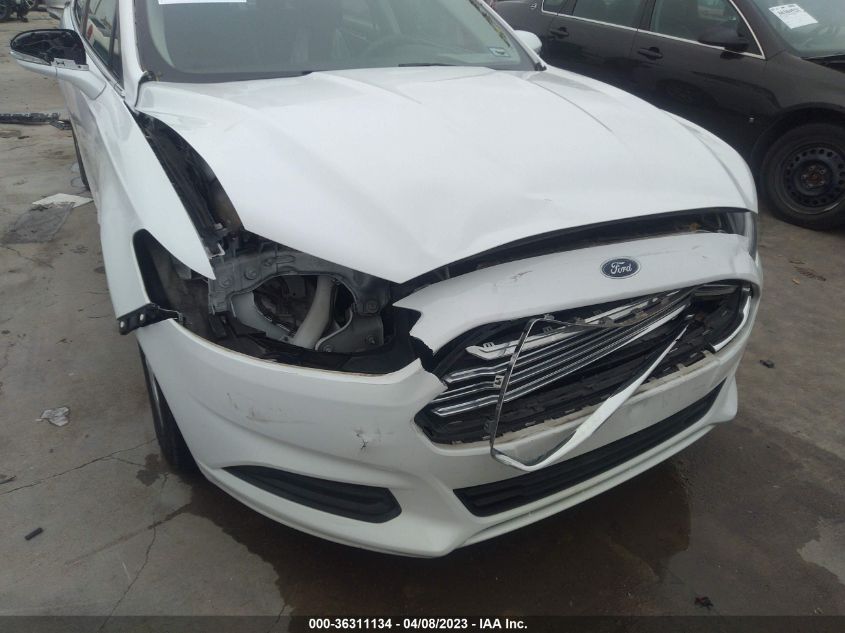 2016 FORD FUSION SE - 3FA6P0H75GR349341