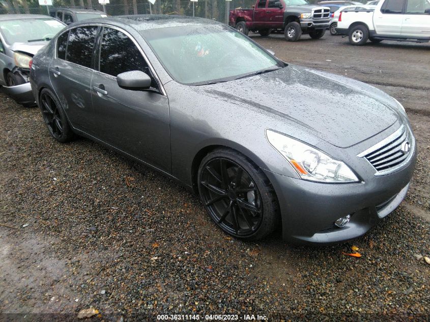 2013 INFINITI G37 SEDAN JOURNEY - JN1CV6AP0DM306288