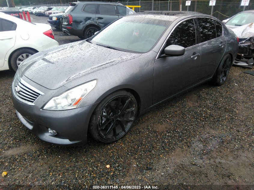 2013 INFINITI G37 SEDAN JOURNEY - JN1CV6AP0DM306288