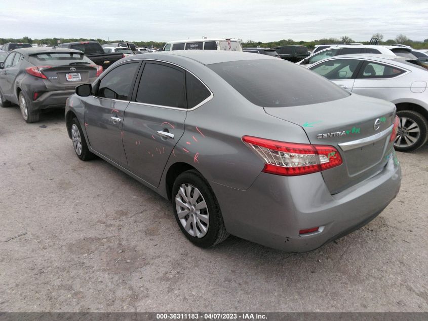 2014 NISSAN SENTRA S - 3N1AB7AP4EL684910