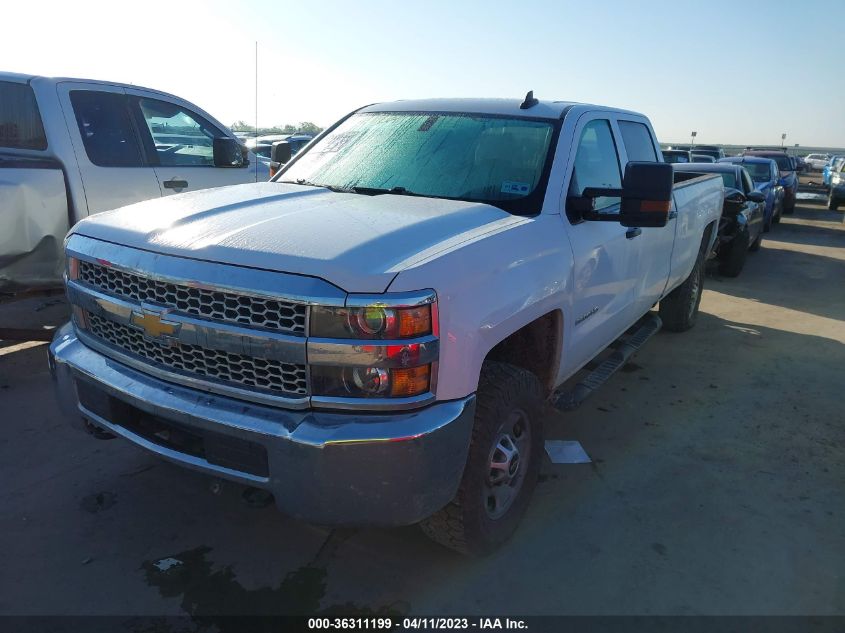 2019 CHEVROLET SILVERADO 2500HD WORK TRUCK - 1GC1KREG2KF194300