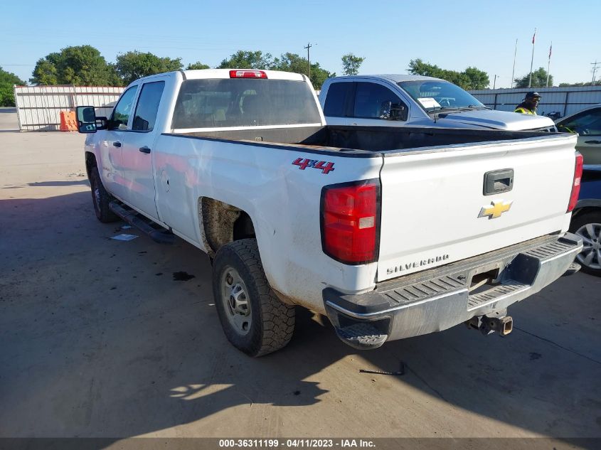 2019 CHEVROLET SILVERADO 2500HD WORK TRUCK - 1GC1KREG2KF194300
