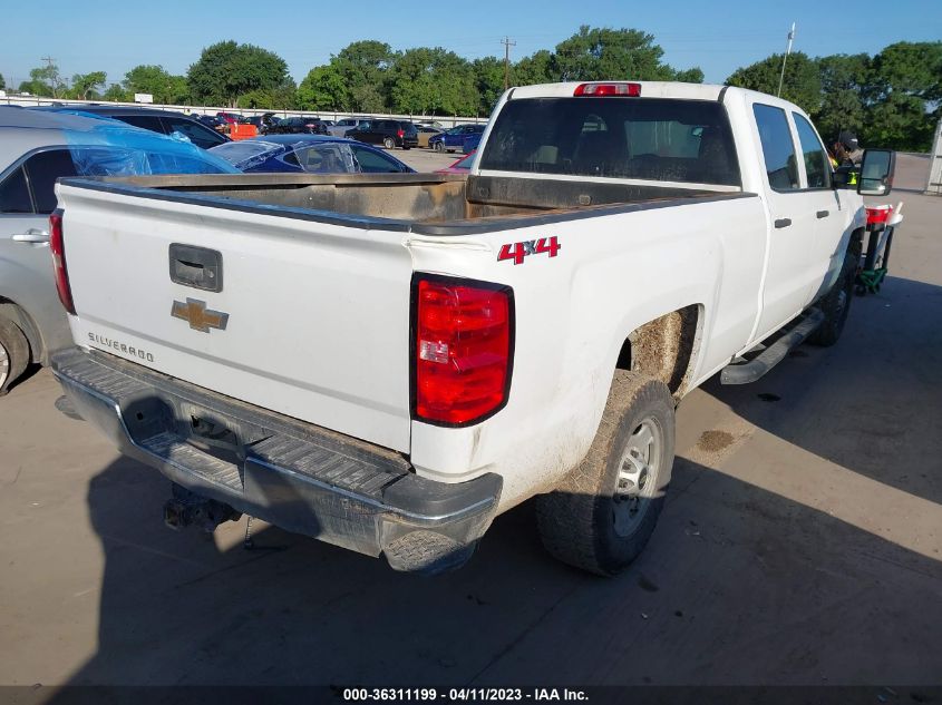 2019 CHEVROLET SILVERADO 2500HD WORK TRUCK - 1GC1KREG2KF194300