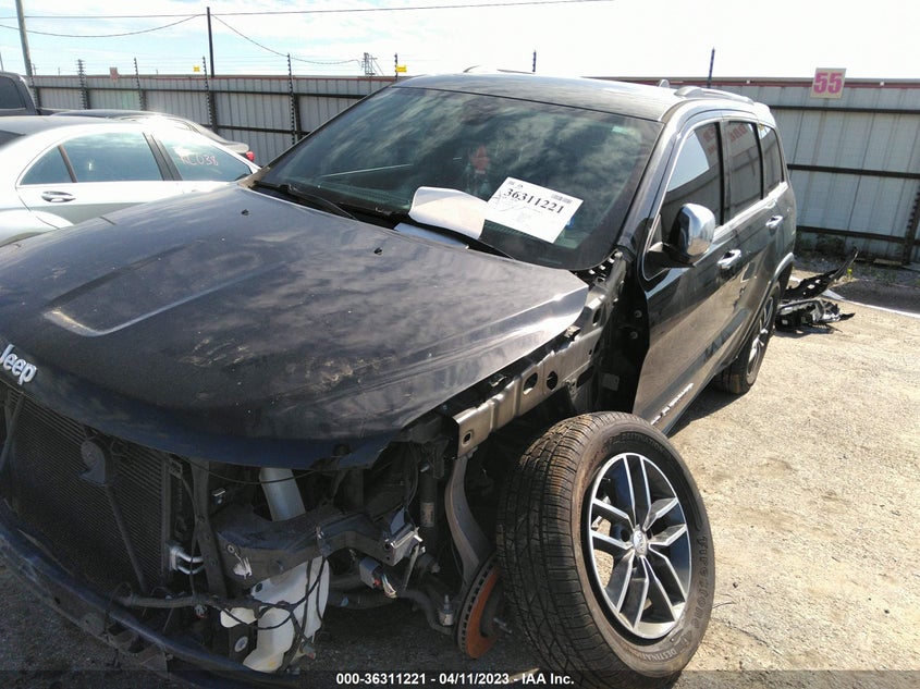 VIN 1C4RJEBG0HC887783 2017 JEEP GRAND CHEROKEE LIMITED