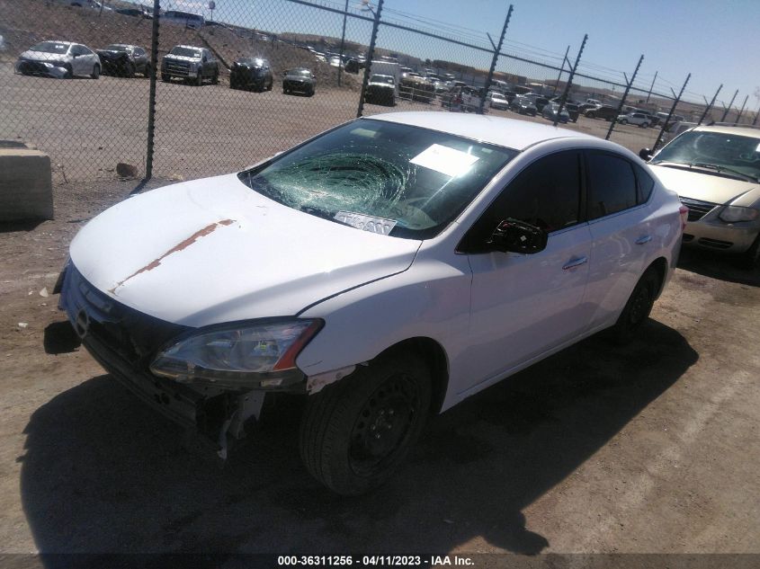 2015 NISSAN SENTRA SV - 3N1AB7AP1FY356106