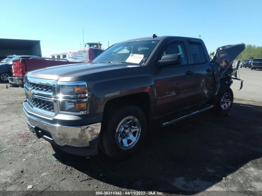 2014 CHEVROLET SILVERADO 1500 WORK TRUCK - 1GCRCPEH2EZ380046