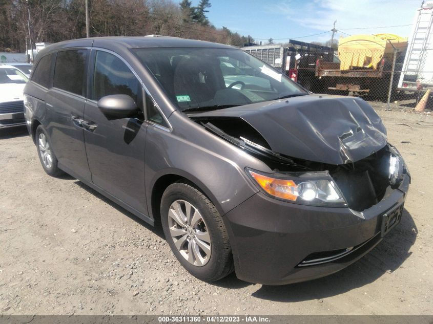 2016 HONDA ODYSSEY EX-L - 5FNRL5H67GB005034