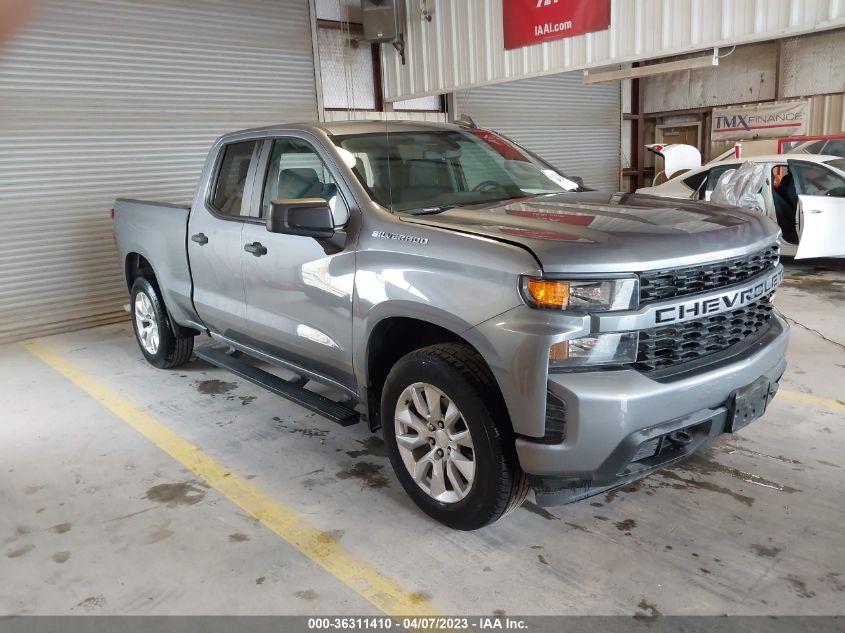 2021 CHEVROLET SILVERADO 1500 CUSTOM - 1GCRWBEH9MZ174568