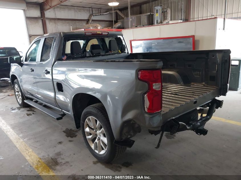 2021 CHEVROLET SILVERADO 1500 CUSTOM - 1GCRWBEH9MZ174568