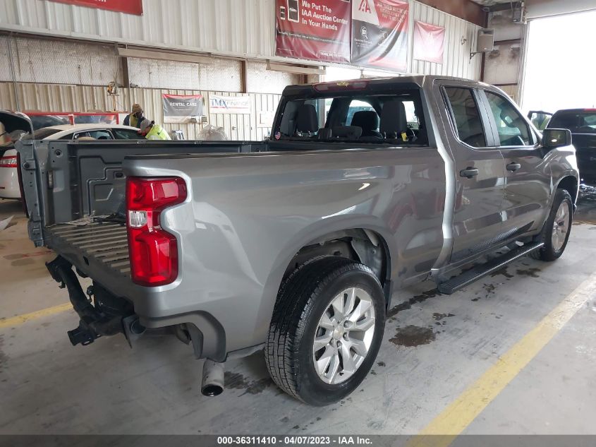 2021 CHEVROLET SILVERADO 1500 CUSTOM - 1GCRWBEH9MZ174568