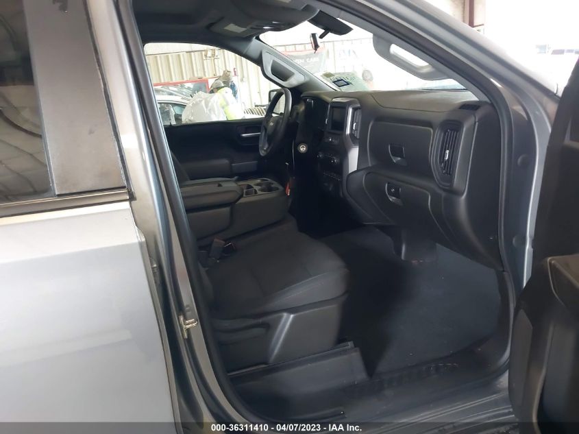 2021 CHEVROLET SILVERADO 1500 CUSTOM - 1GCRWBEH9MZ174568