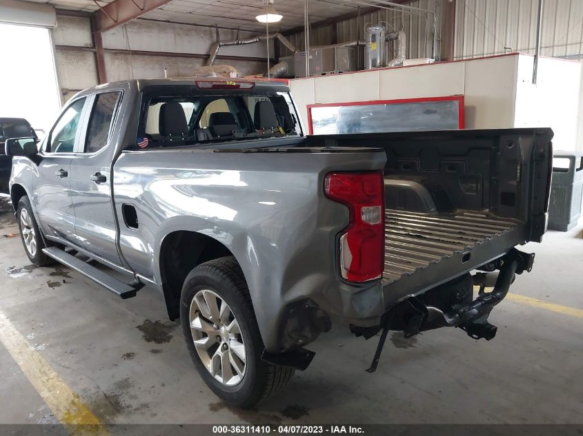 2021 CHEVROLET SILVERADO 1500 CUSTOM - 1GCRWBEH9MZ174568