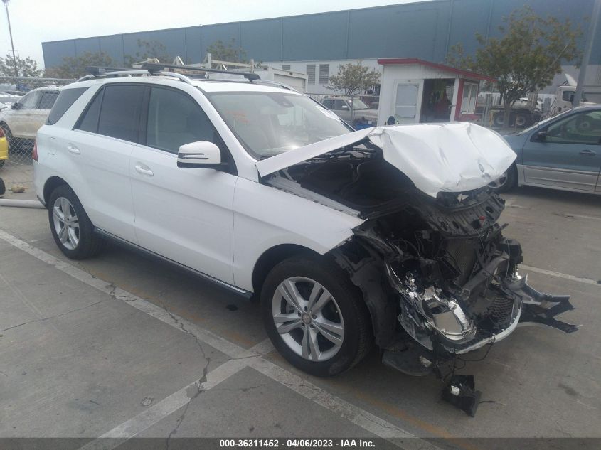 2015 MERCEDES-BENZ M-CLASS ML 350 - 4JGDA5HB0FA616328