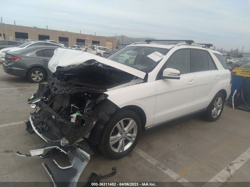 2015 MERCEDES-BENZ M-CLASS ML 350 - 4JGDA5HB0FA616328