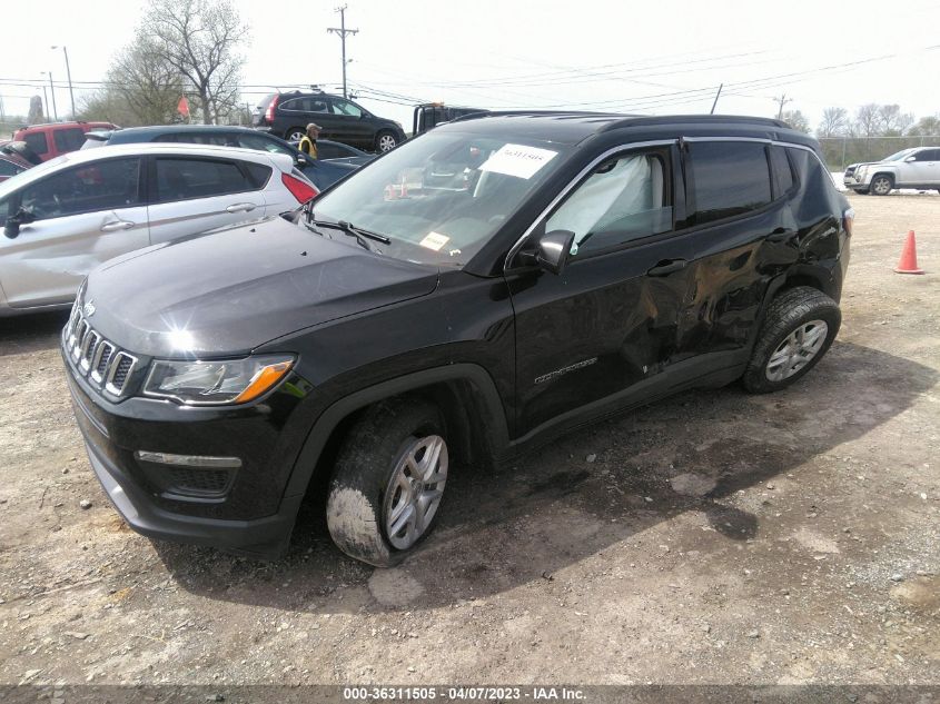 2019 JEEP COMPASS SPORT - 3C4NJDAB6KT595713