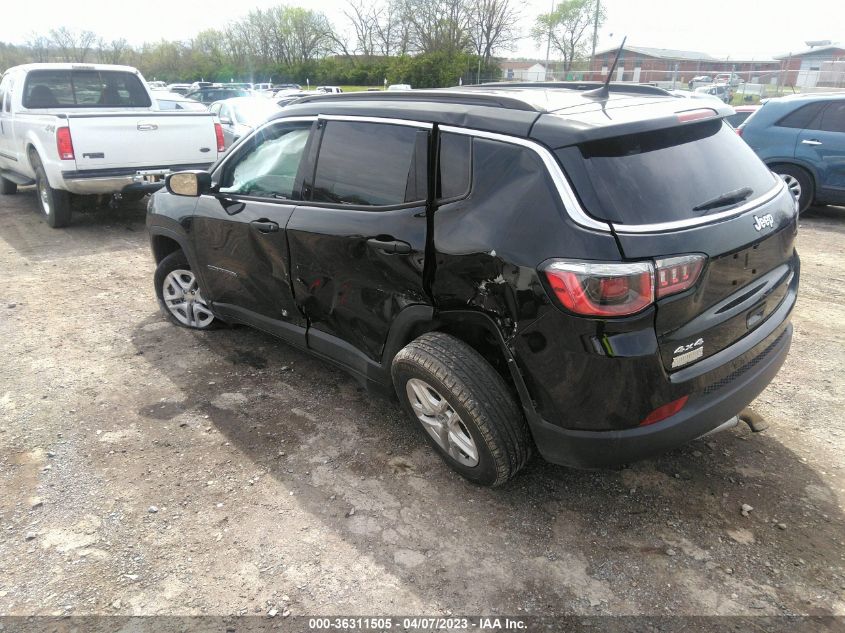 2019 JEEP COMPASS SPORT - 3C4NJDAB6KT595713