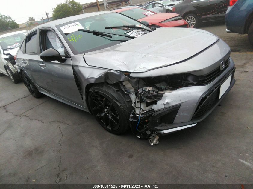 2022 HONDA CIVIC SEDAN SPORT - 2HGFE2F55NH541298