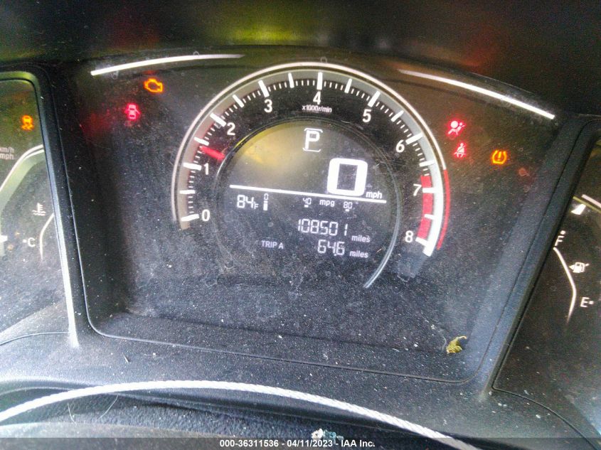 2016 HONDA CIVIC SEDAN LX - 19XFC2F52GE017125