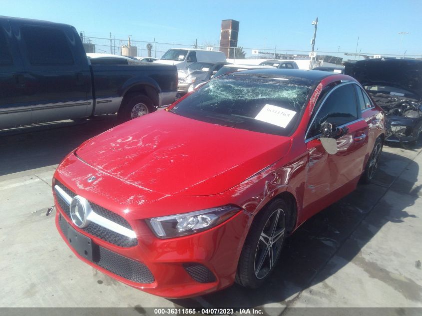 2019 MERCEDES-BENZ A-CLASS A 220 WDD3G4EB0KW021625