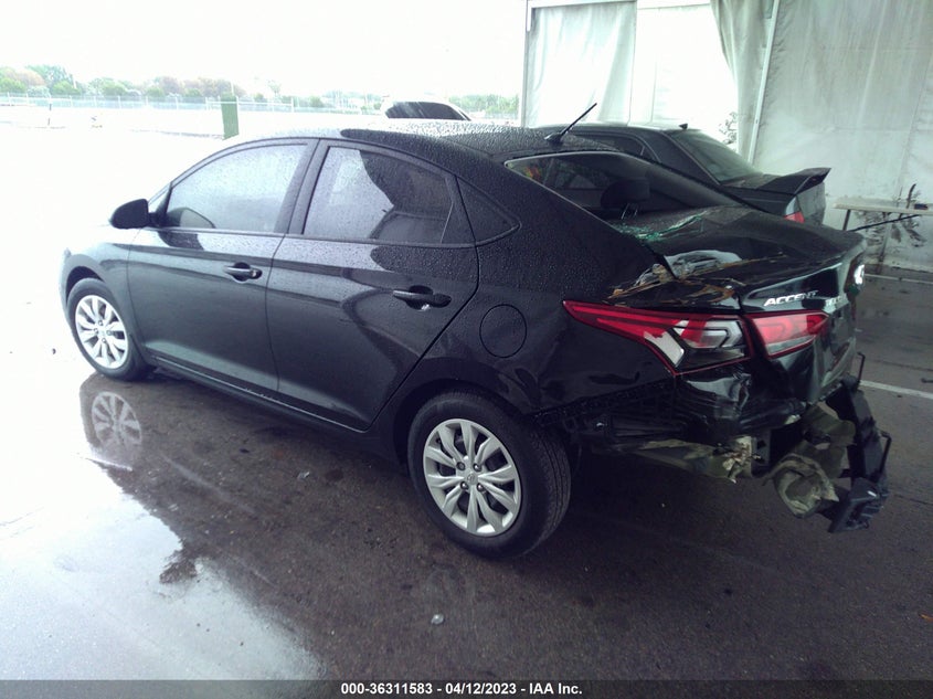 VIN 3KPC24A62ME135091 2021 HYUNDAI ACCENT SE