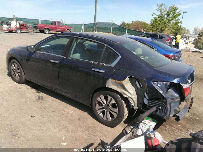 2014 HONDA ACCORD SEDAN LX - 1HGCR2F39EA035977