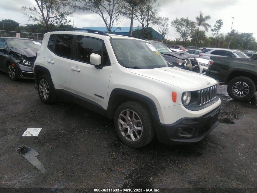 VIN ZACCJABB5HPE49419 2017 JEEP RENEGADE LATITUDE