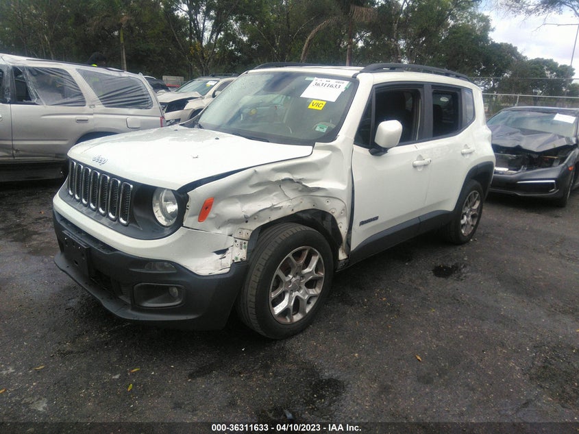 VIN ZACCJABB5HPE49419 2017 JEEP RENEGADE LATITUDE