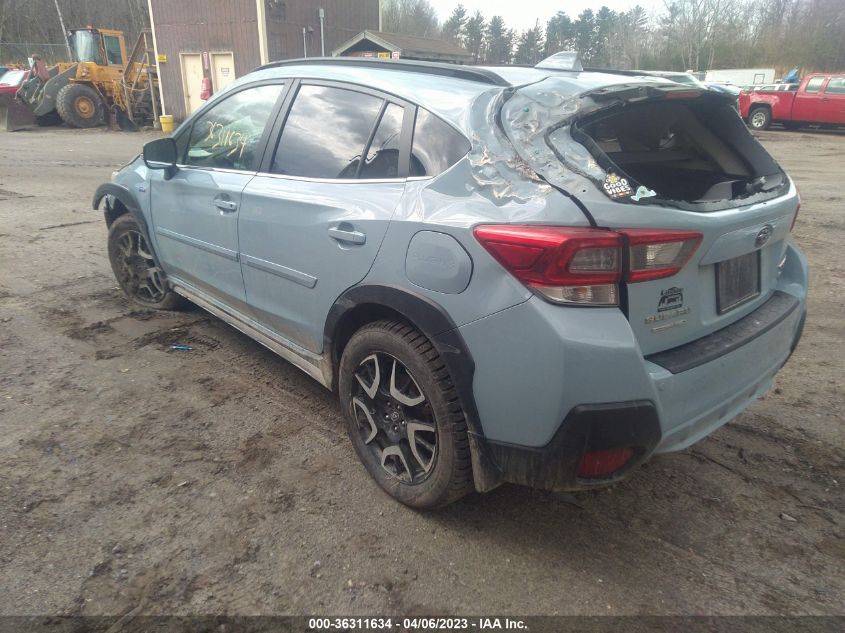 2021 SUBARU CROSSTREK HYBRID JF2GTDNC1MH332165