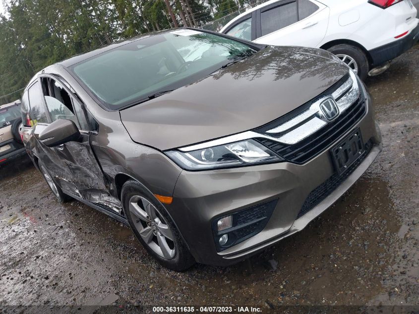 2019 HONDA ODYSSEY EX-L - 5FNRL6H79KB080826