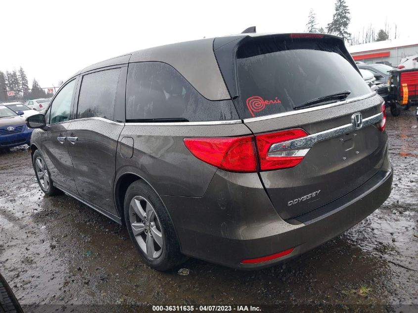 2019 HONDA ODYSSEY EX-L - 5FNRL6H79KB080826