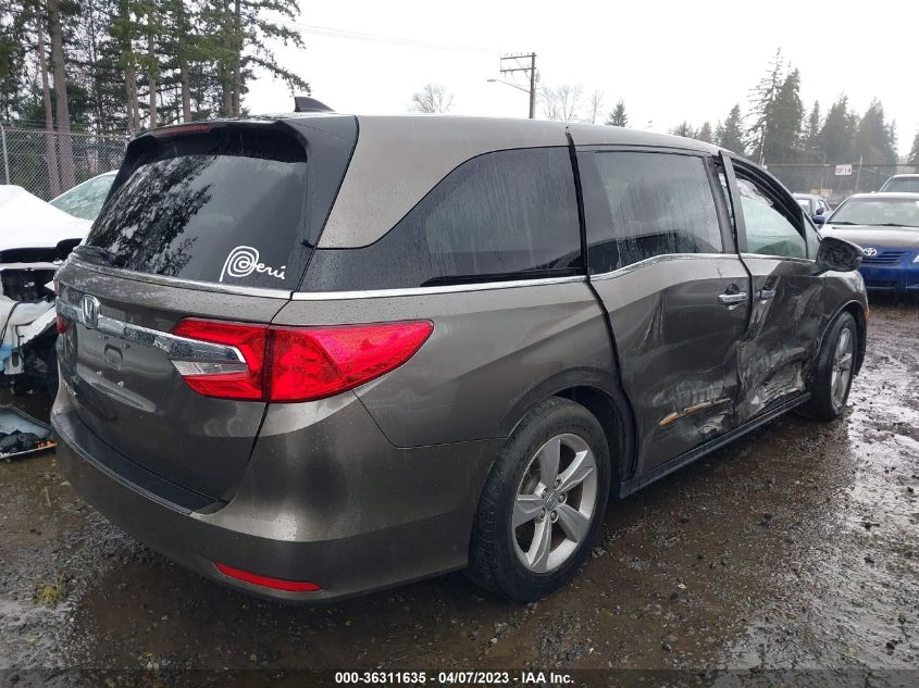 2019 HONDA ODYSSEY EX-L - 5FNRL6H79KB080826