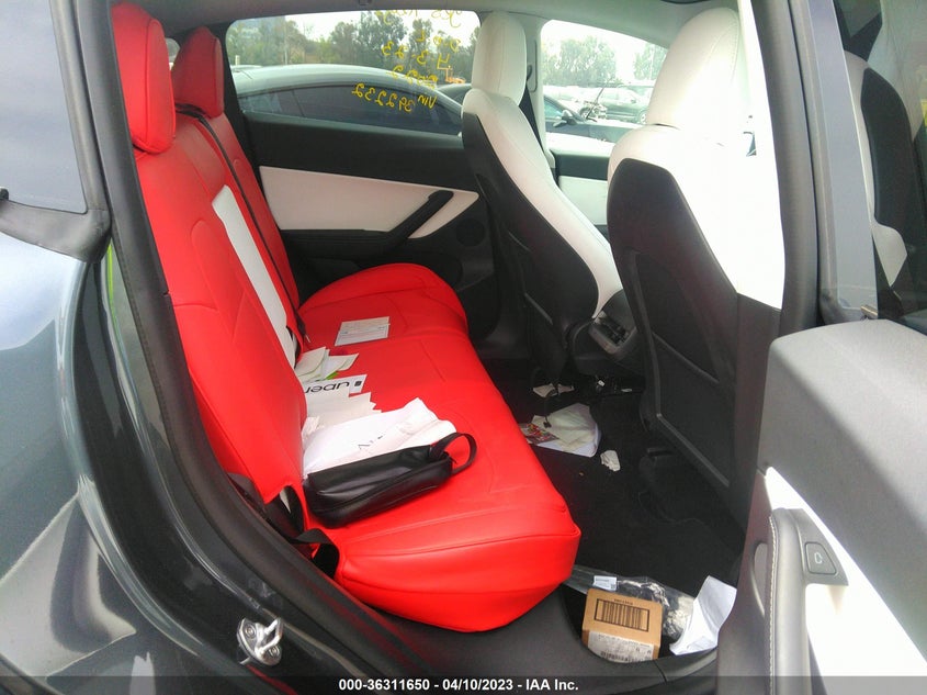 VIN 7SAYGDEF7NF392232 2022 TESLA MODEL Y PERFORMANCE