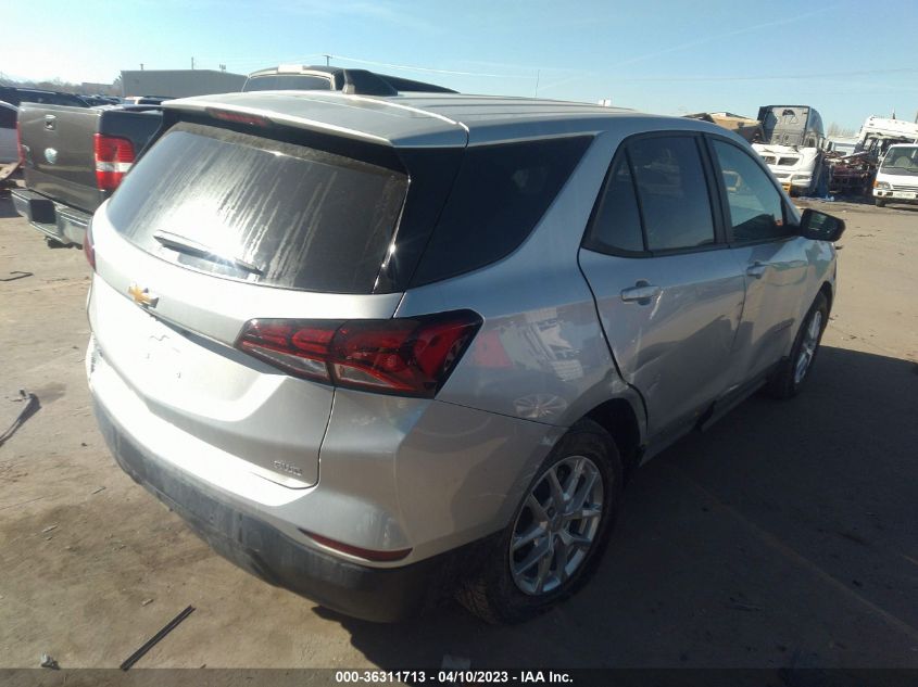 2022 CHEVROLET EQUINOX LS - 3GNAXSEV3NS168240