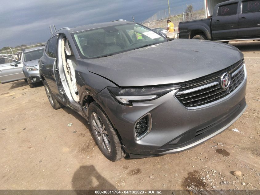 2022 BUICK ENVISION PREFERRED - LRBAZLR41ND016742