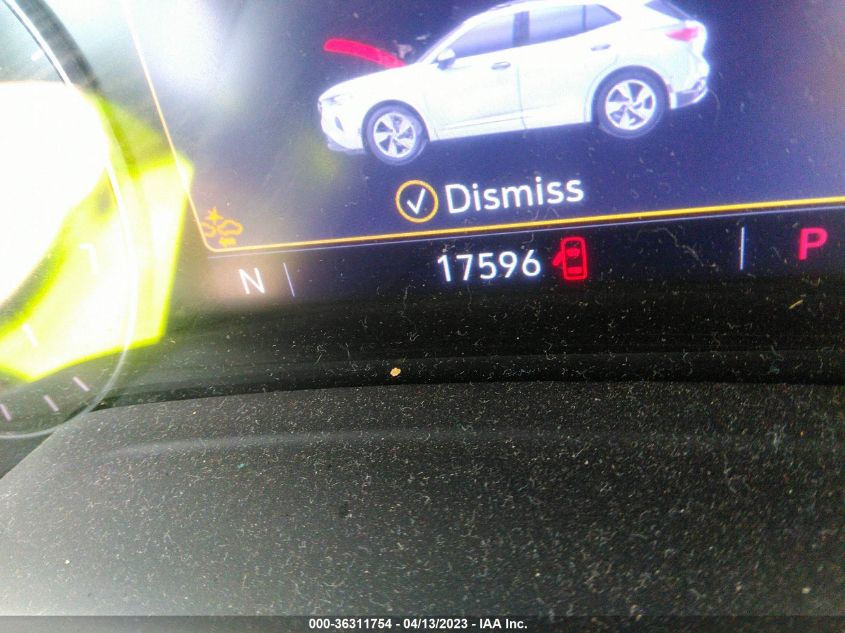 2022 BUICK ENVISION PREFERRED - LRBAZLR41ND016742