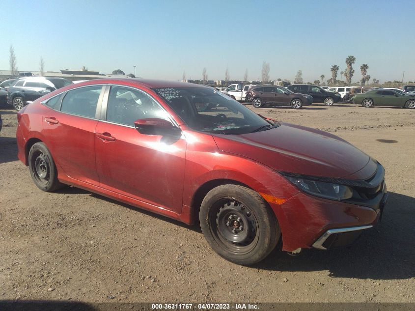 2020 HONDA CIVIC SEDAN LX - 19XFC2F64LE201971