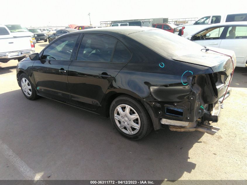 2014 VOLKSWAGEN JETTA SEDAN S - 3VW2K7AJ1EM427790