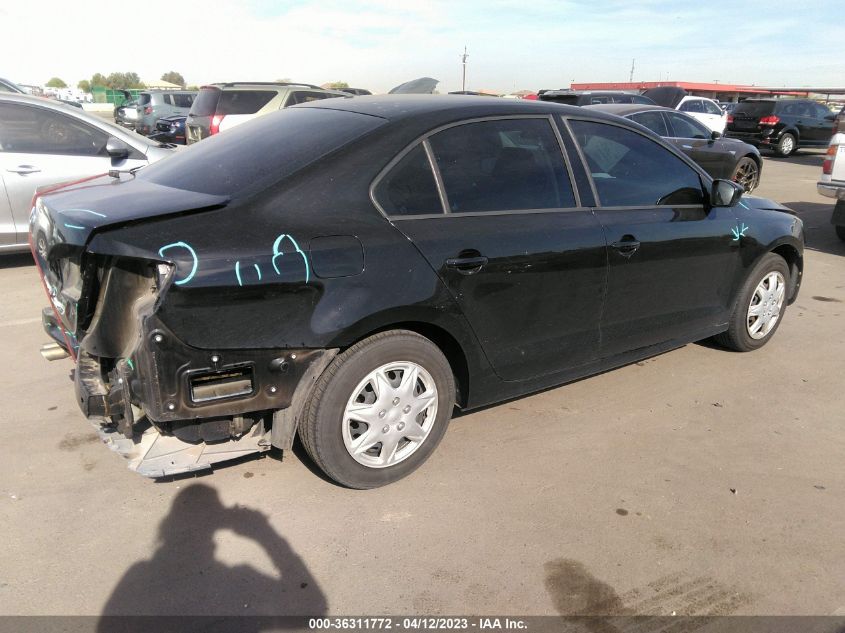 2014 VOLKSWAGEN JETTA SEDAN S - 3VW2K7AJ1EM427790