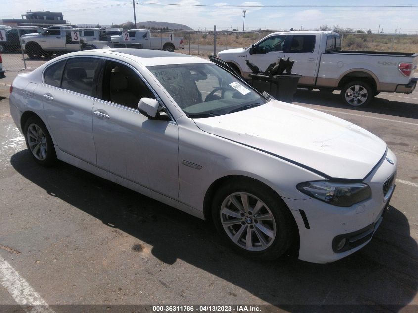 2015 BMW 5 SERIES 528I - WBA5A5C5XFD519403