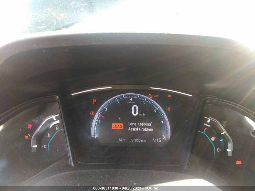 2019 HONDA CIVIC COUPE LX - 2HGFC4B64KH308007
