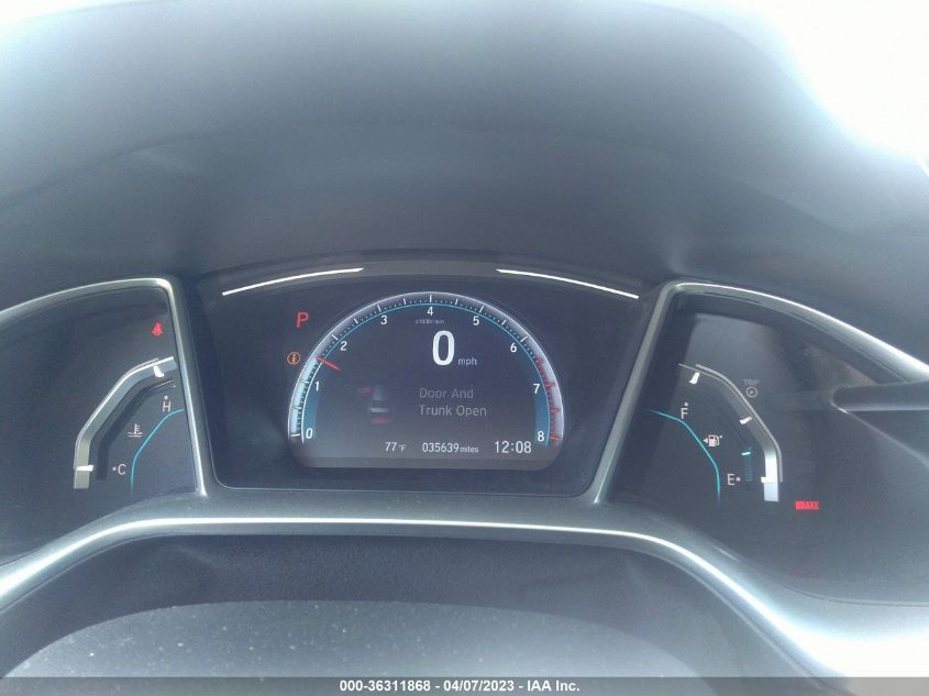 2020 HONDA CIVIC SEDAN EX - 19XFC1F37LE215430