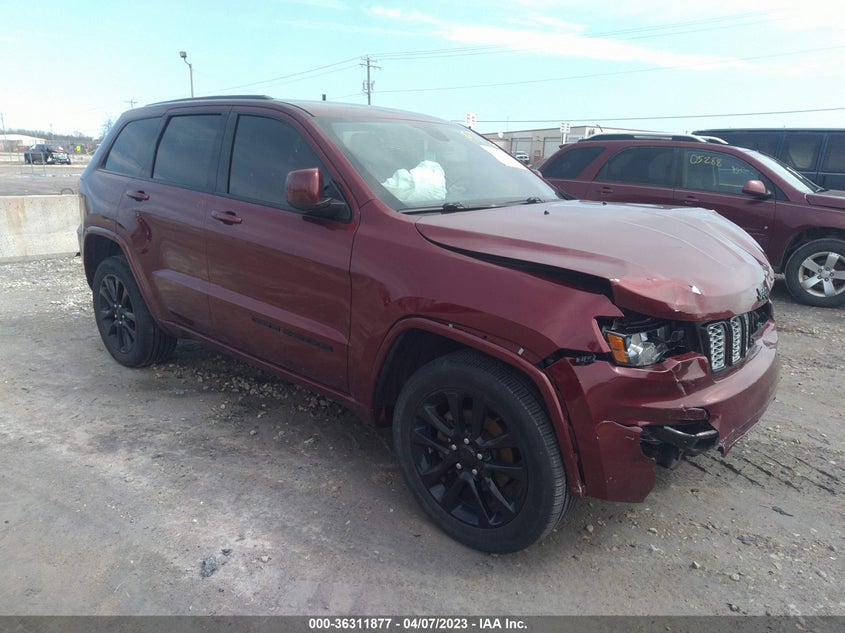 VIN 1C4RJFAG1JC151691 2018 JEEP GRAND CHEROKEE ALTITUDE