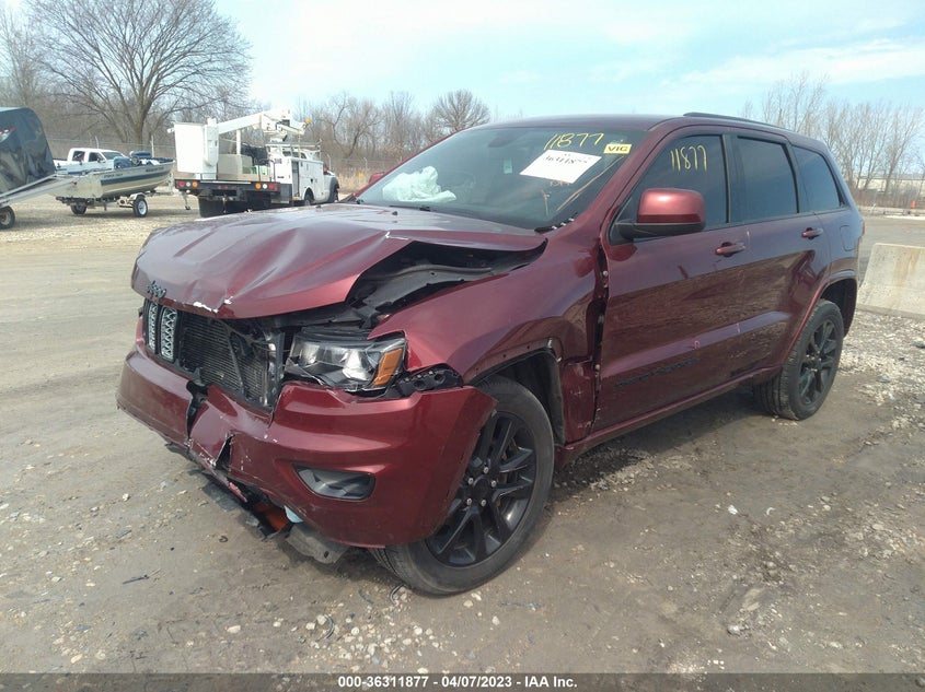 VIN 1C4RJFAG1JC151691 2018 JEEP GRAND CHEROKEE ALTITUDE