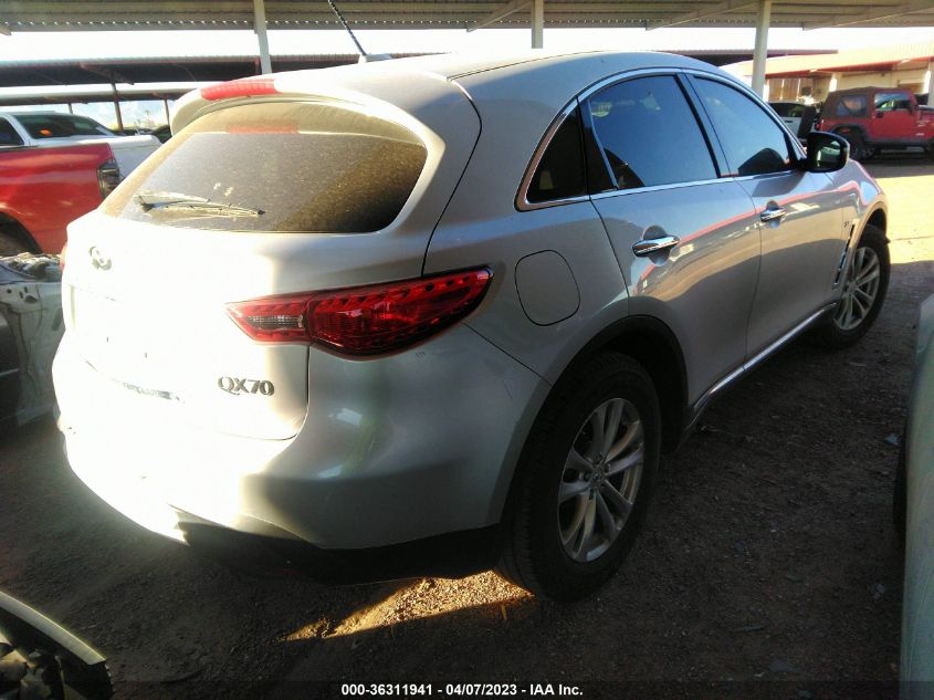 2016 INFINITI QX70 JN8CS1MU7GM670193