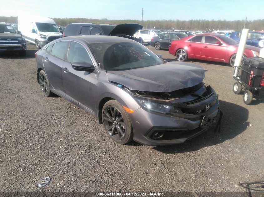 2020 HONDA CIVIC SEDAN SPORT - 19XFC2F86LE214500